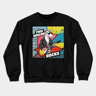 This Unicorn Rocks Crewneck Sweatshirt